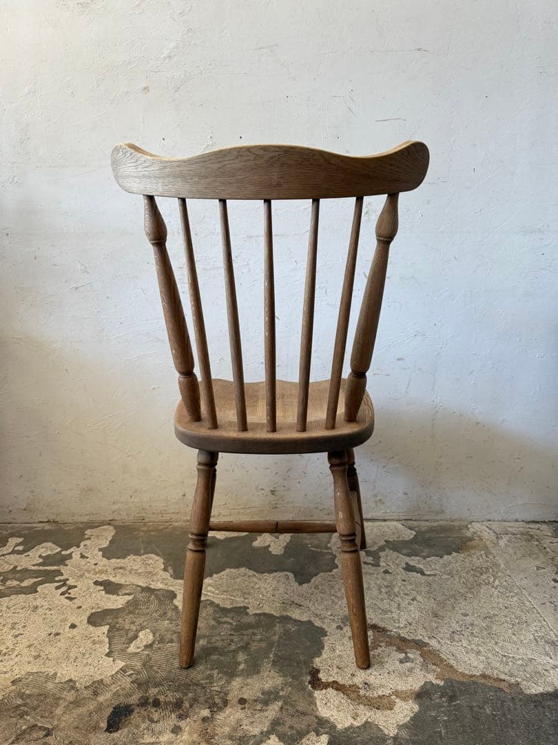 ビンテージ　ダイニングチェア　カフェチェア　剥離加工　no2