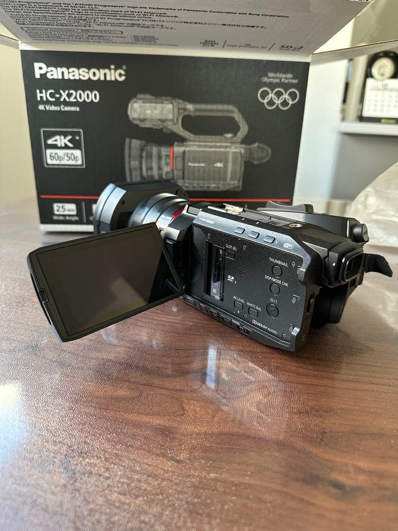 Panasonic HC-X2000 4Kビデオカメラ パナソニック