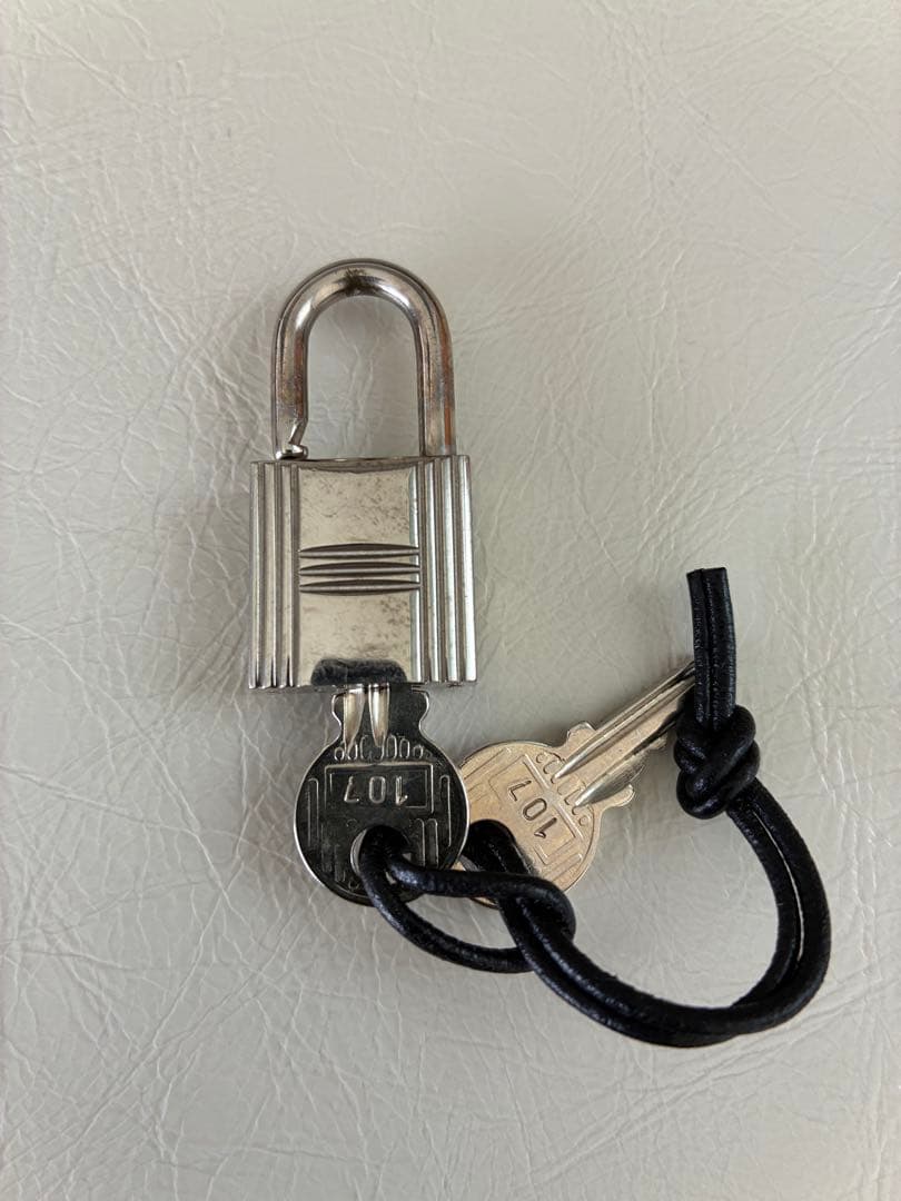 【エルメス】カデナ 107 シルバー