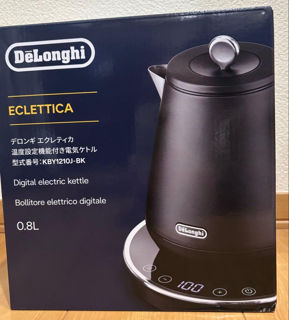 DeLonghi ECLETITCA 電気ケトル 0.8L