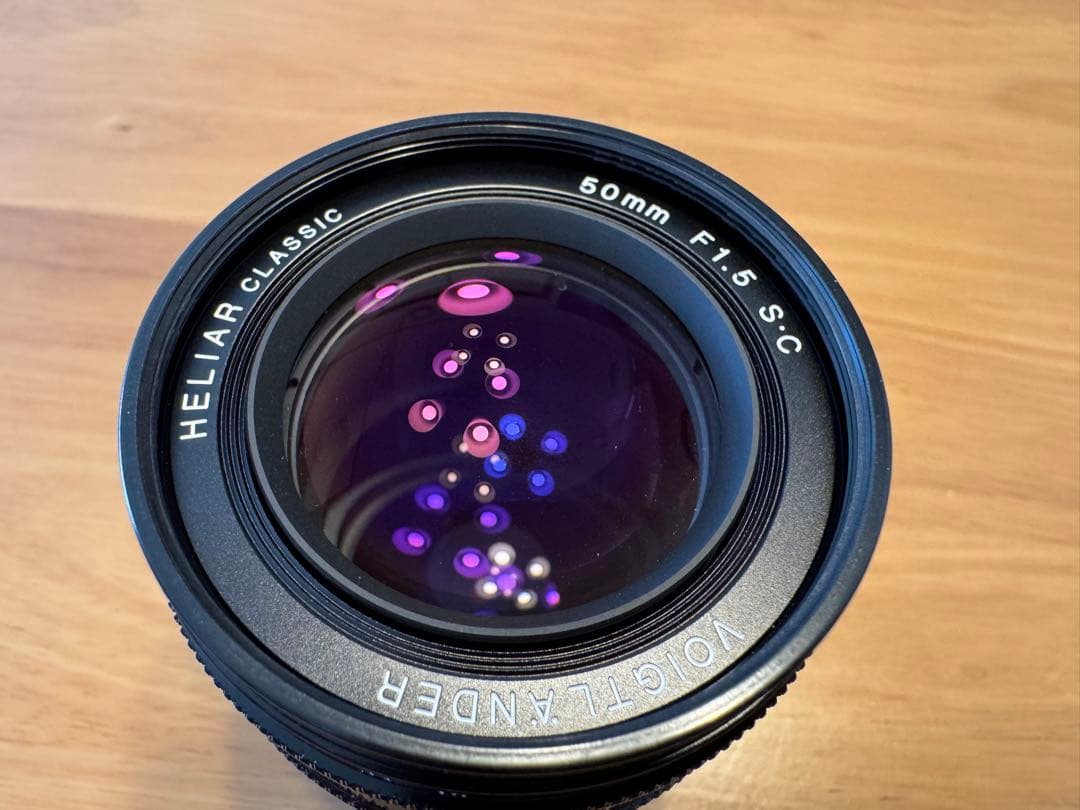 HELIAR classic 50mm F1.5 VM（ライカM用）
