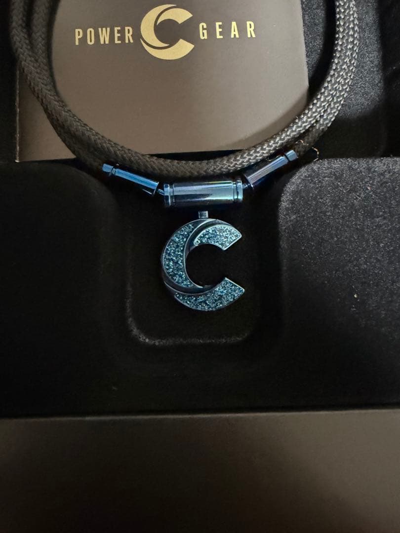 パワードギアOPAネックレス　ブルーラメ　Mサイズ