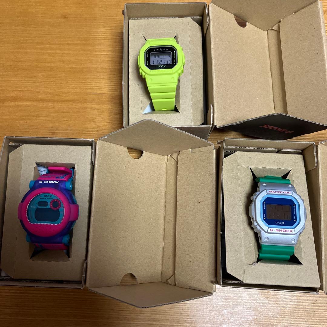 G-SHOCK & CASIO デジタル腕時計セット　福袋３点セット