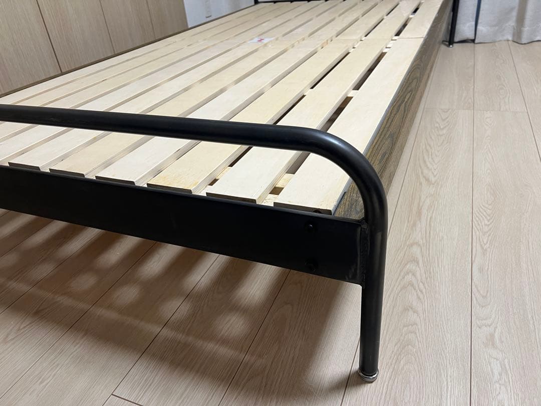 ジャーナルスタンダードファニチャー　サンクベッド　シングル　ベッドフレーム