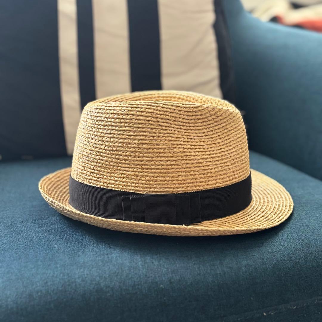 美品　ヘレンカミンスキー　HELEN KAMINSKI 麦わら帽子ストローハット