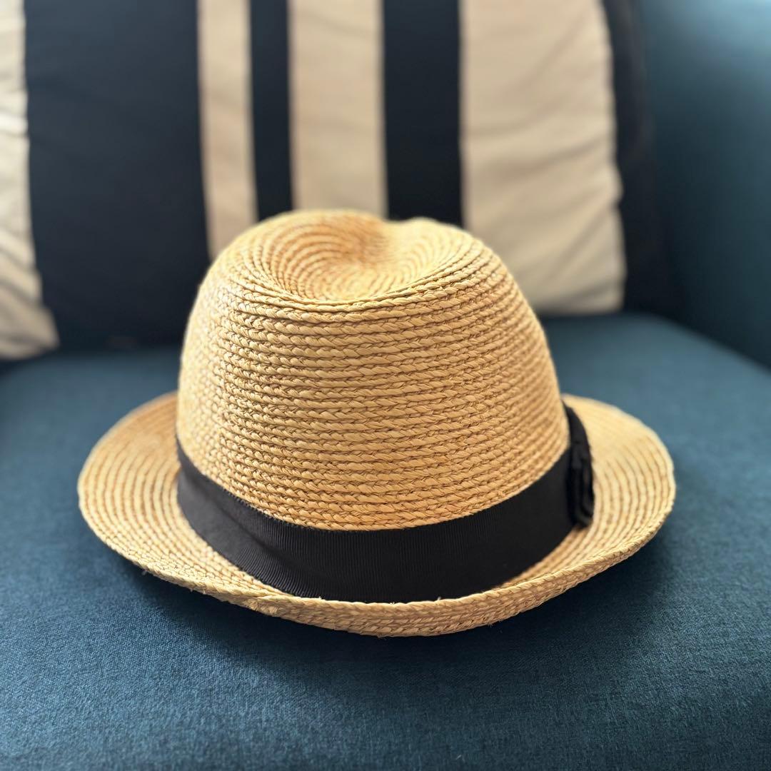 美品　ヘレンカミンスキー　HELEN KAMINSKI 麦わら帽子ストローハット