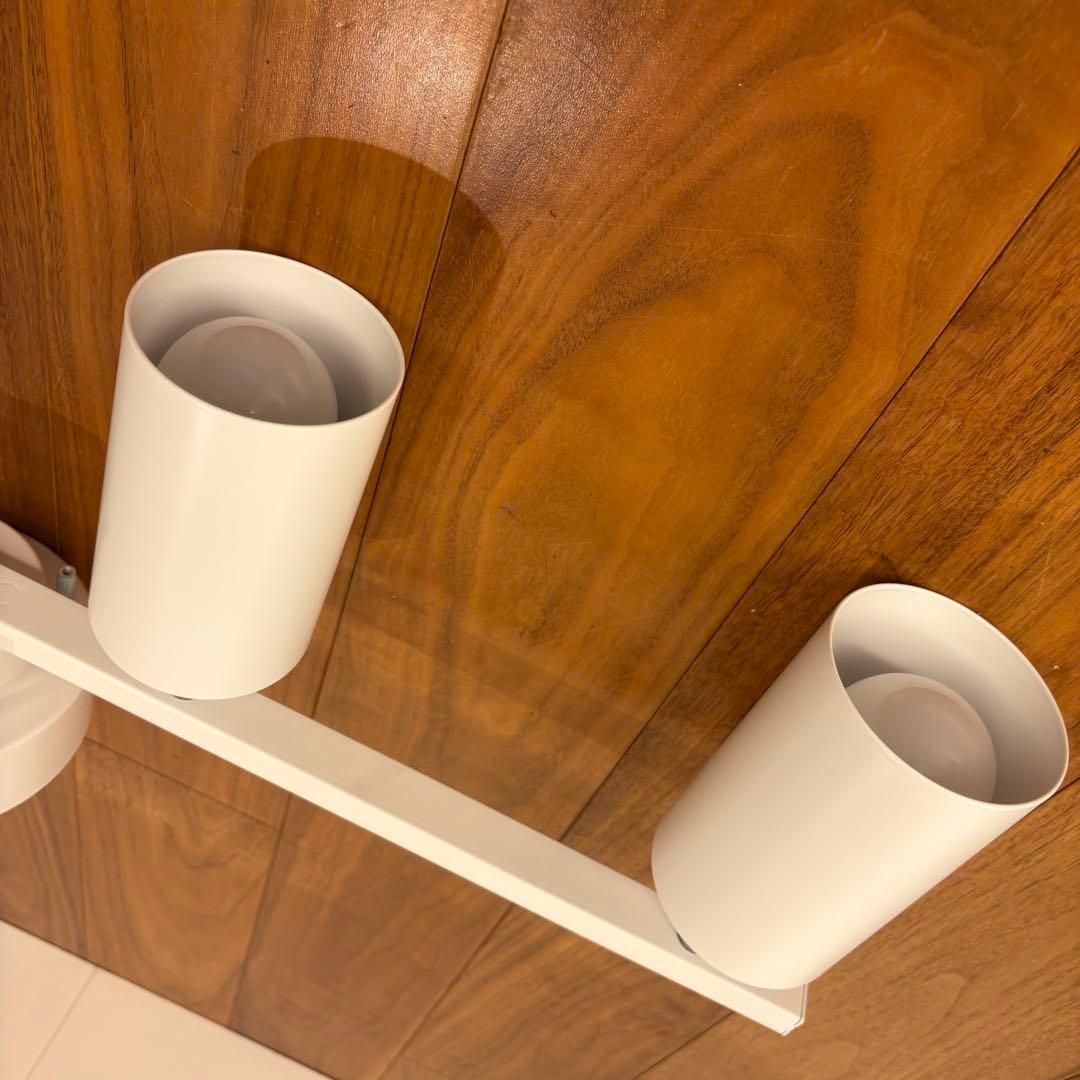 山善　インテリア シーリングライト 4灯 スポットライト 天井照明