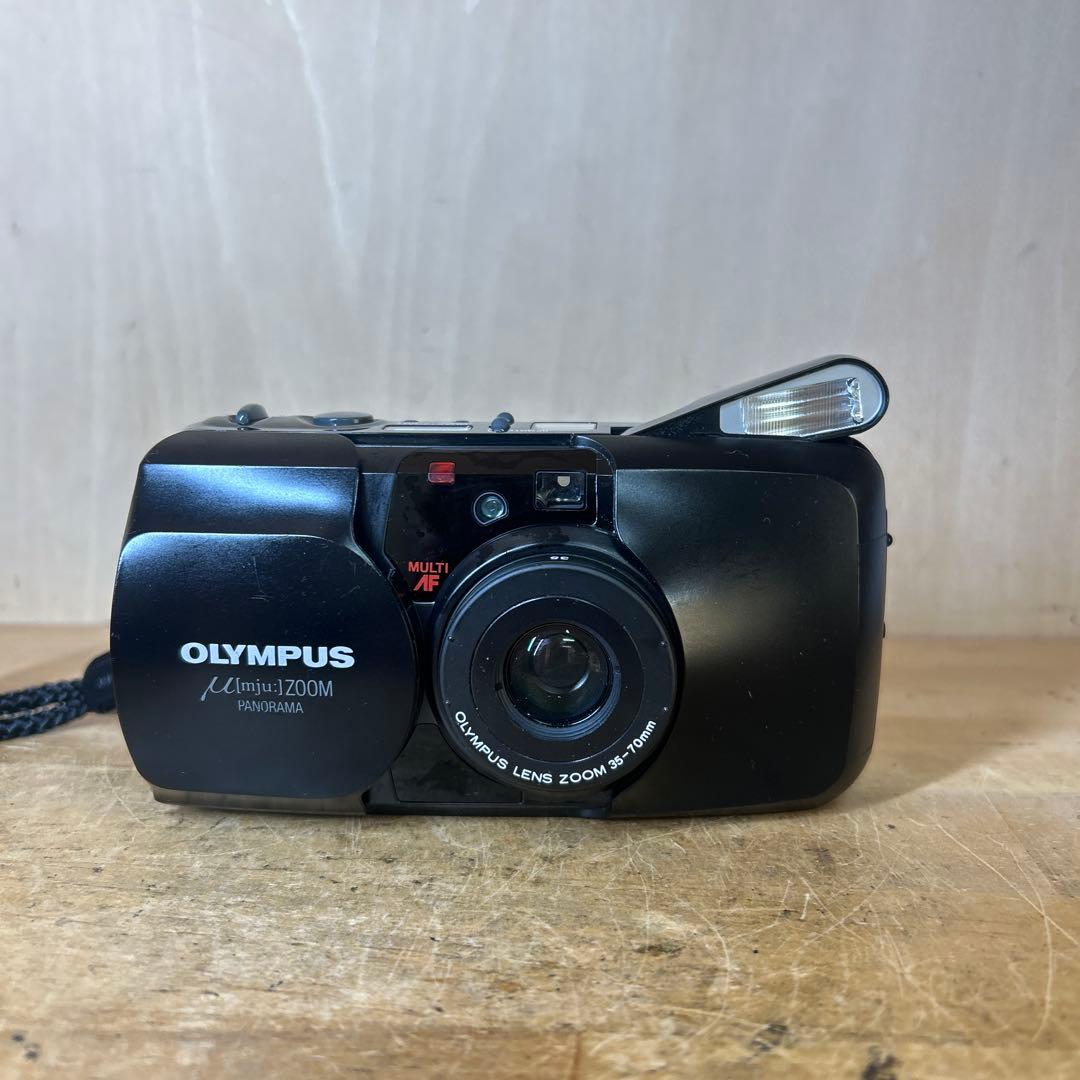 Olympus Mju Zoom Panorama 完動極美品　取説付き