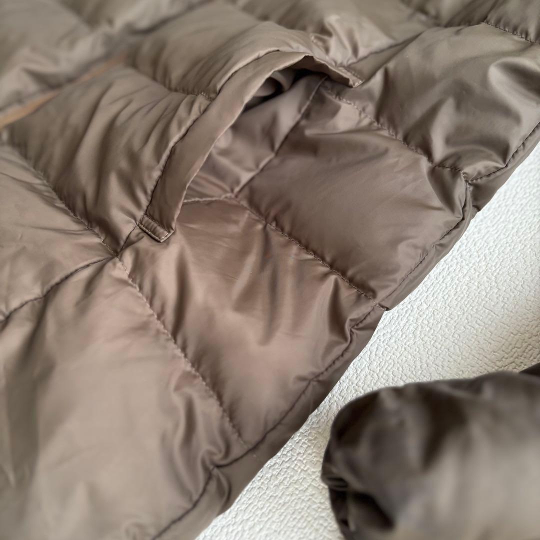 23区　3way タフタダウンライナーコートモッズコートブラウン40 洗える