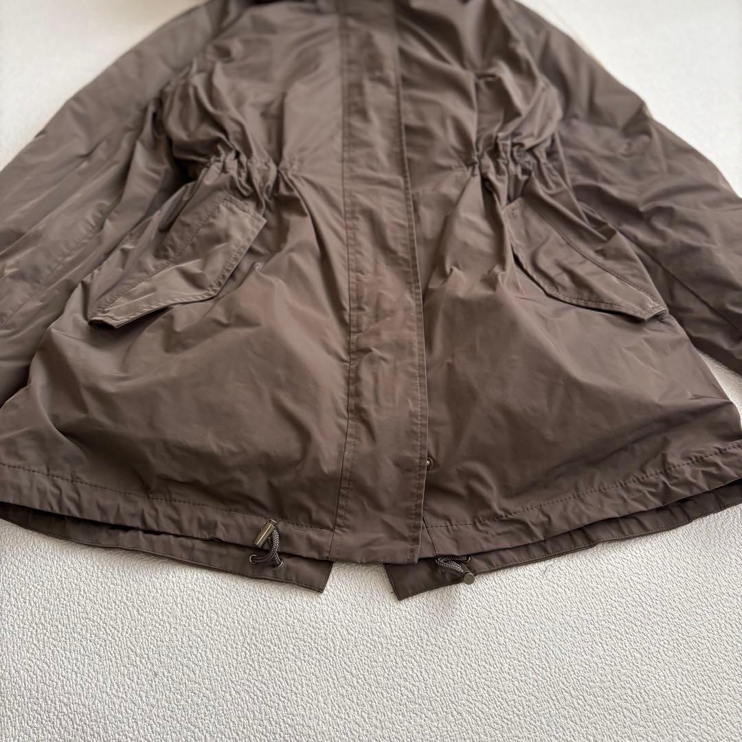 23区　3way タフタダウンライナーコートモッズコートブラウン40 洗える