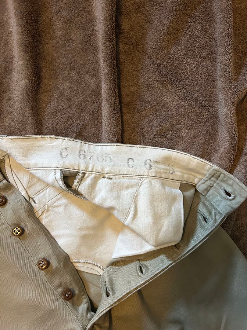 パンツ 50s us.army chino trousers pants w32