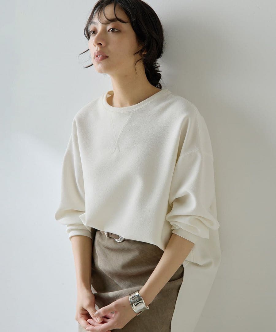 ウィムガゼット　Vガゼットプルオーバー　36 新品未使用タグ付き オフホワイト