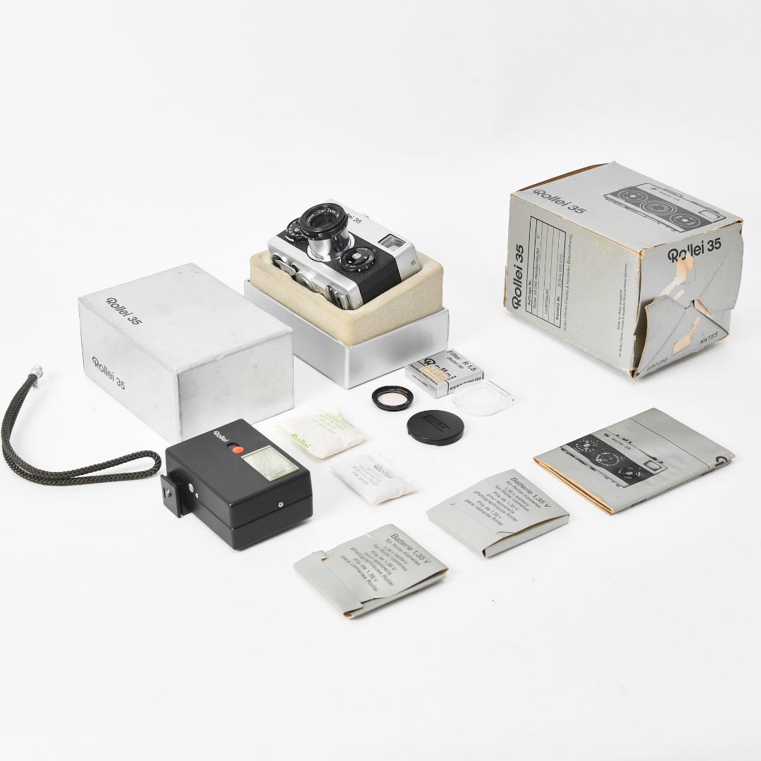 Rollei 35オーバーホール済 ローライ35 純正元箱付属品多数 【完動品】