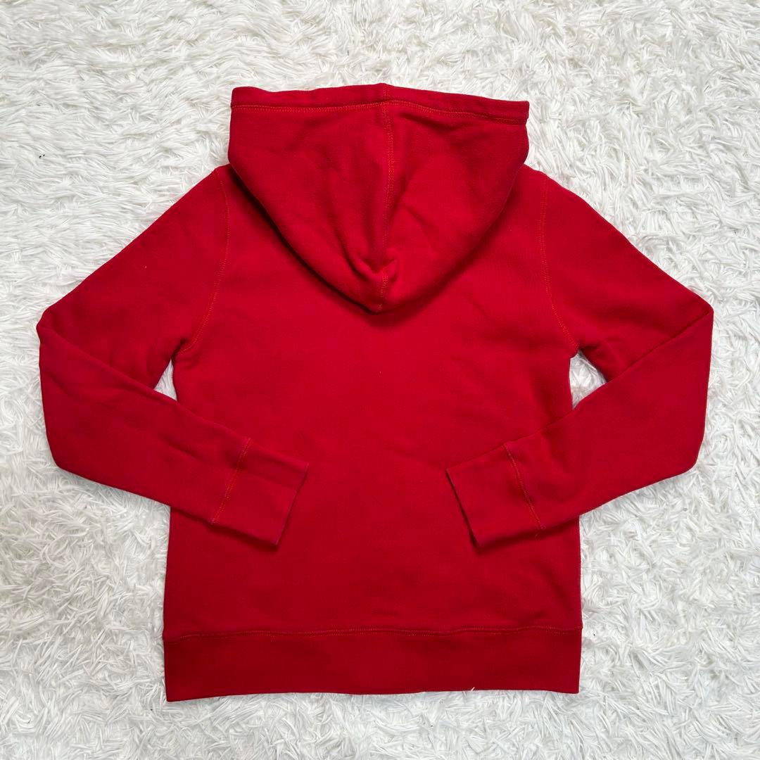 美品 ポロラルフローレン ジップアップパーカー ポニー 赤 レッド 黒 M相当
