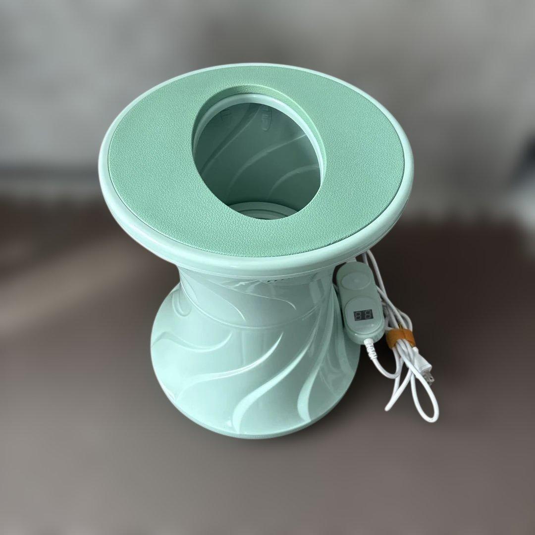 電気よもぎ蒸しチェアー 国産よもぎ20p ＆サウナマント付