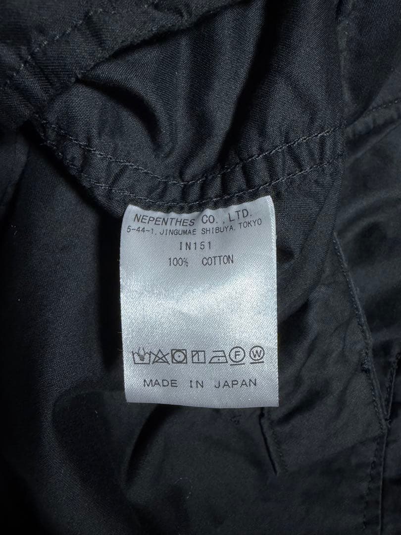 NEEDLES ニードルス ヒザデルパンツ H.D.Pant ブラック