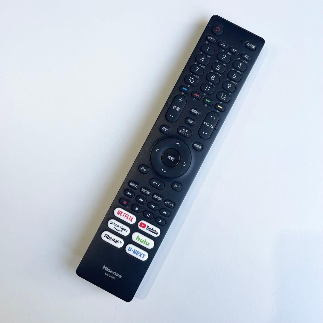 美品 Hisenseハイセンス 65V型 液晶テレビ 65E6G 2022年