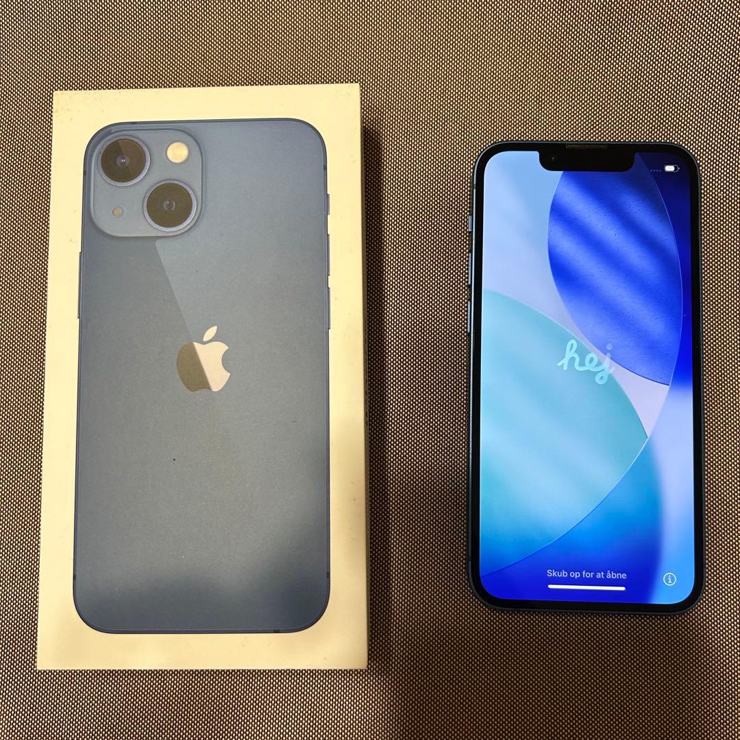 iPhone13mini blue ブルー　128GB