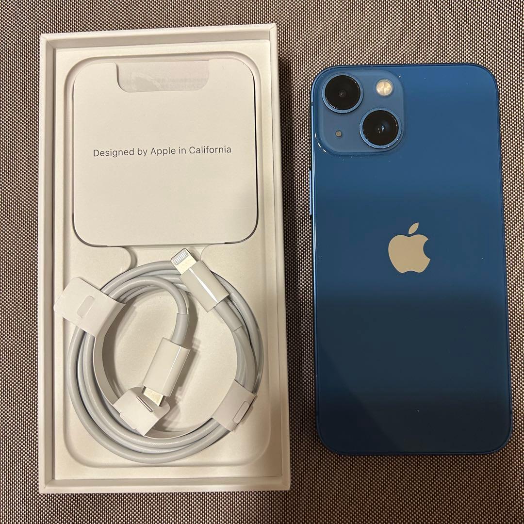 iPhone13mini blue ブルー　128GB