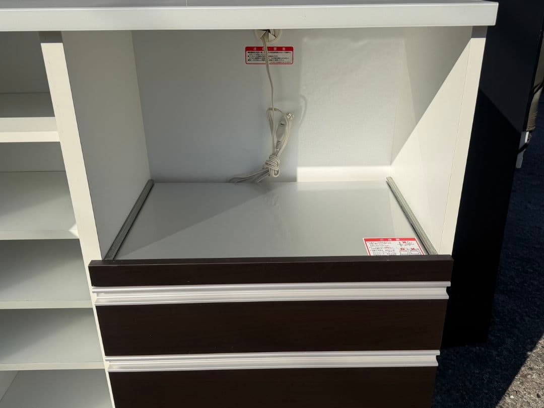 所沢高橋木工所 SUNNY レンジボード エトワール100カウンター直接引取歓迎