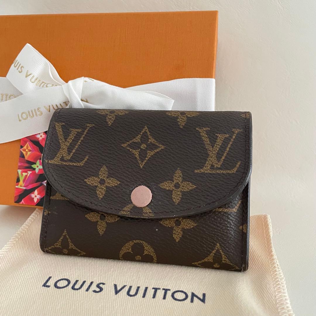 極美品　ルイヴィトン モノグラム　ポルトモネ　ロザリ　ケース　財布