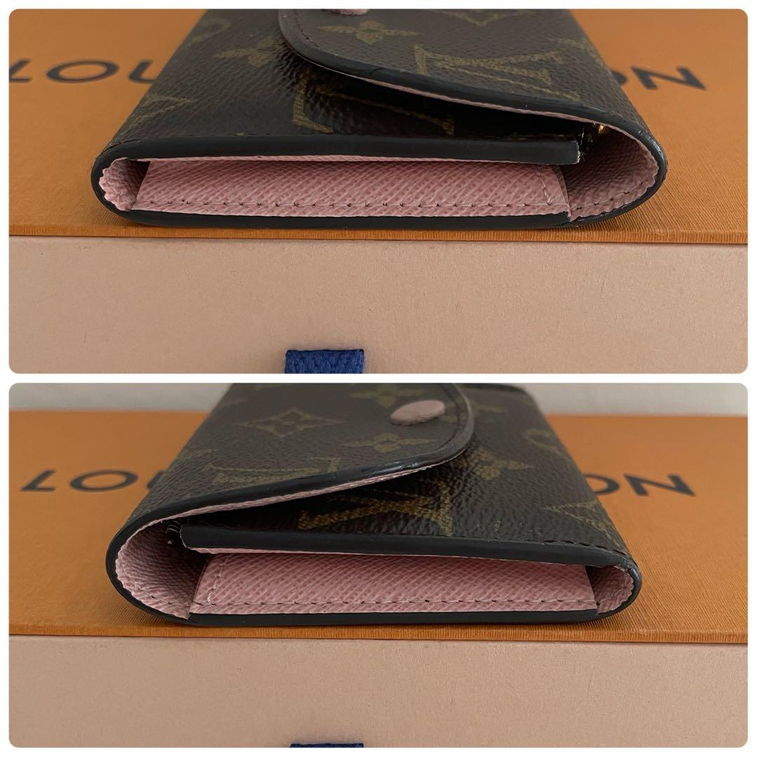 極美品　ルイヴィトン モノグラム　ポルトモネ　ロザリ　ケース　財布