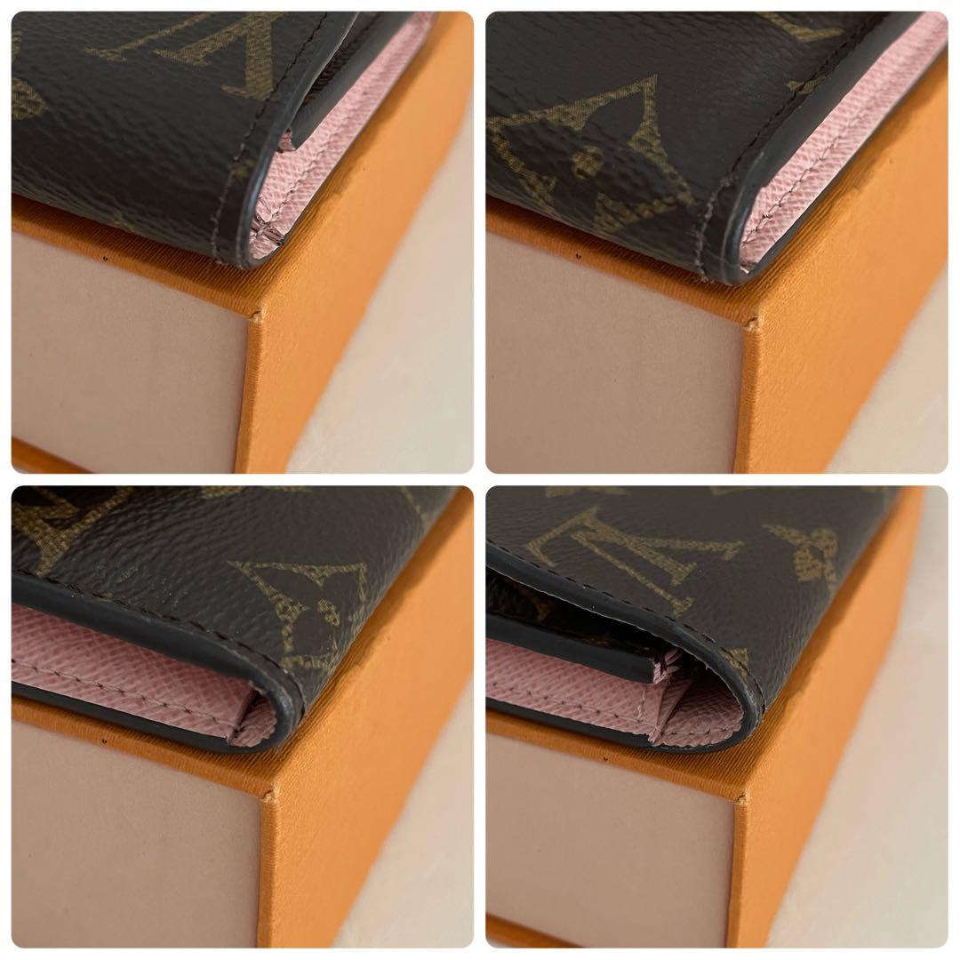 極美品　ルイヴィトン モノグラム　ポルトモネ　ロザリ　ケース　財布