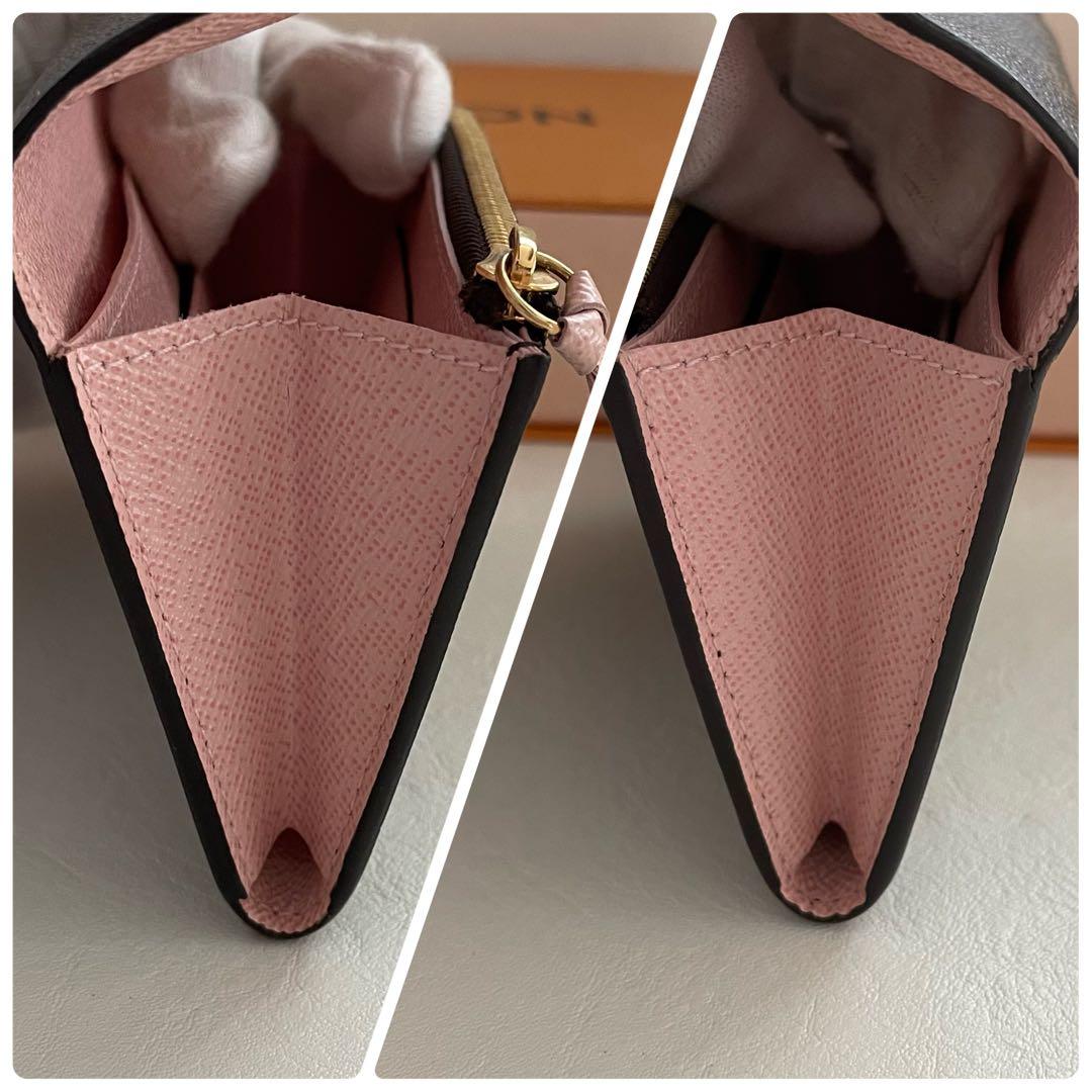 極美品　ルイヴィトン モノグラム　ポルトモネ　ロザリ　ケース　財布