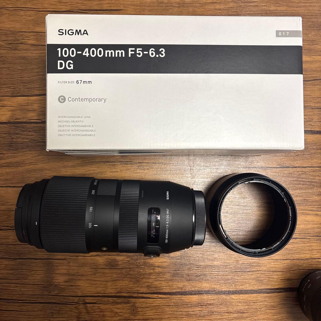 SIGMA 100-400mm F5-6.3 DG レンズ