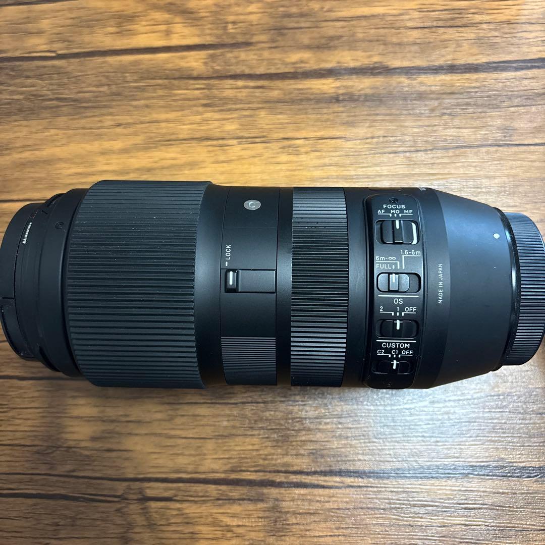 SIGMA 100-400mm F5-6.3 DG レンズ