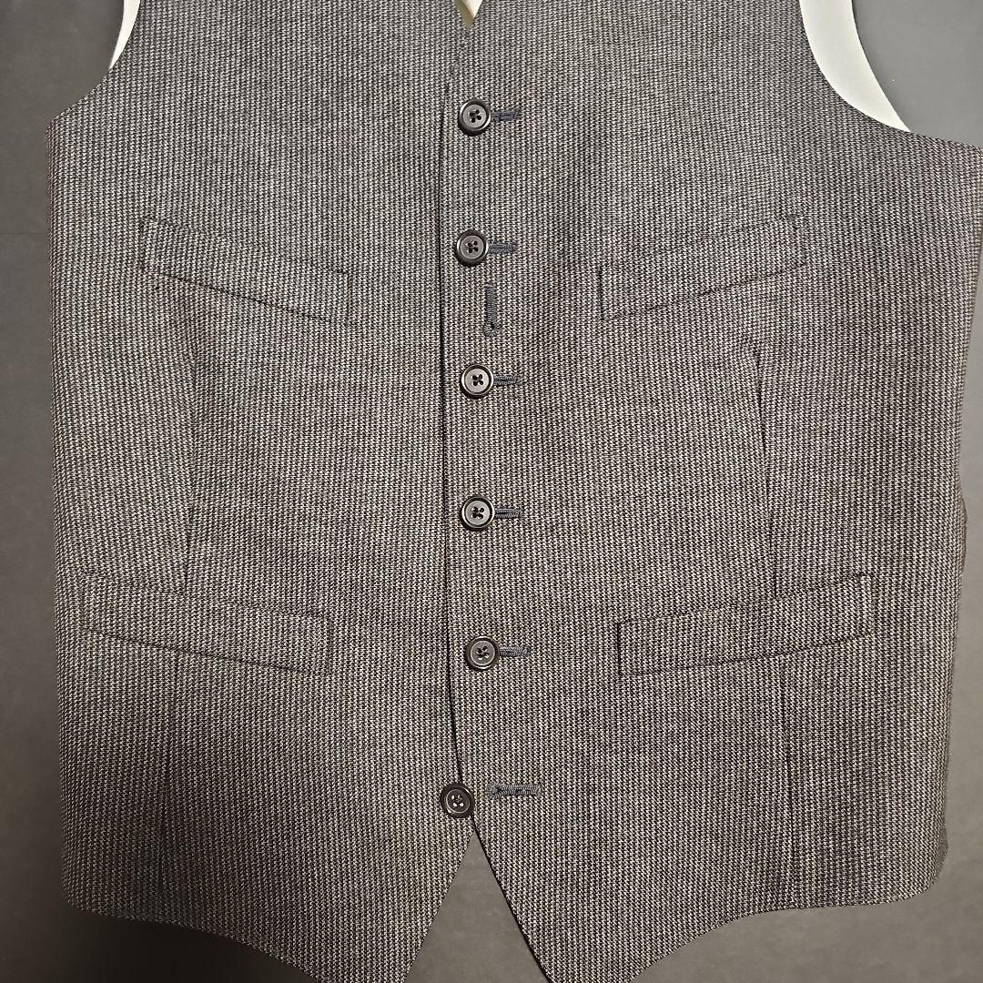 RRL Double RL イタリア製 グレー チェック ベスト 36R