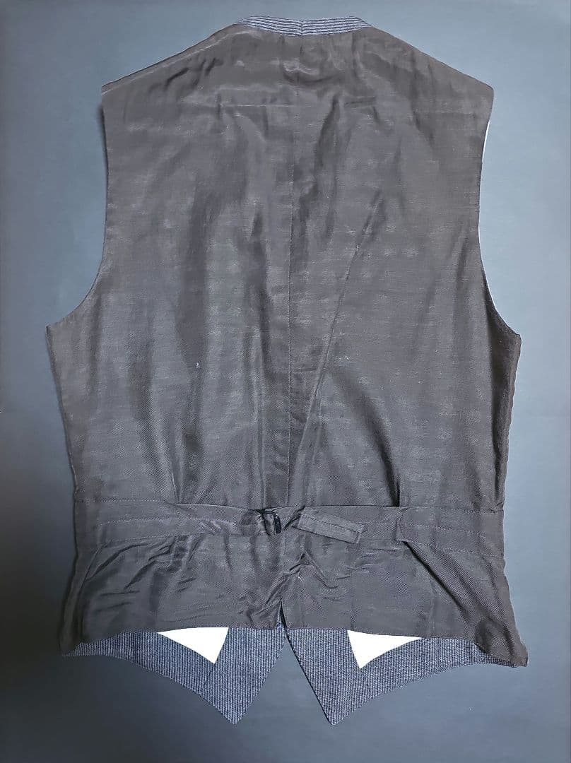 RRL Double RL イタリア製 グレー チェック ベスト 36R