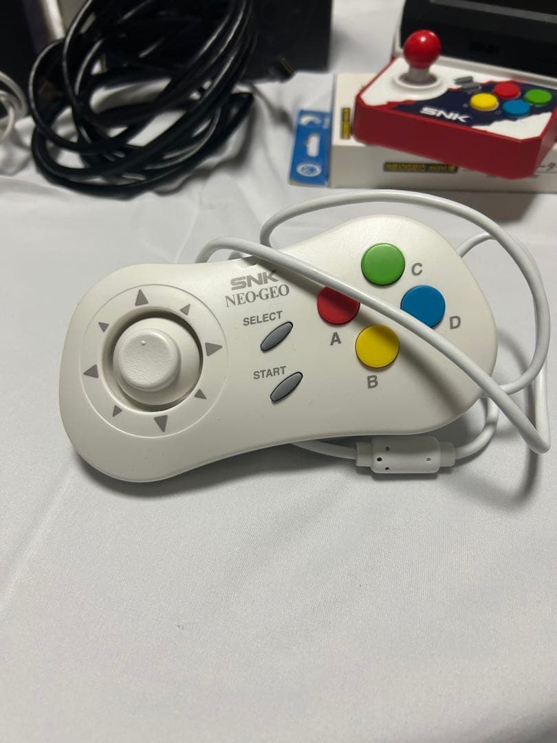 SNK NEOGEO mini ゲーム機 コントローラー＋スーパーコンバーター