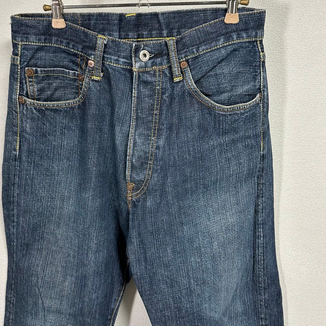 EVISU エヴィス デニム　蛇　スネーク　赤耳　抜染　バギー