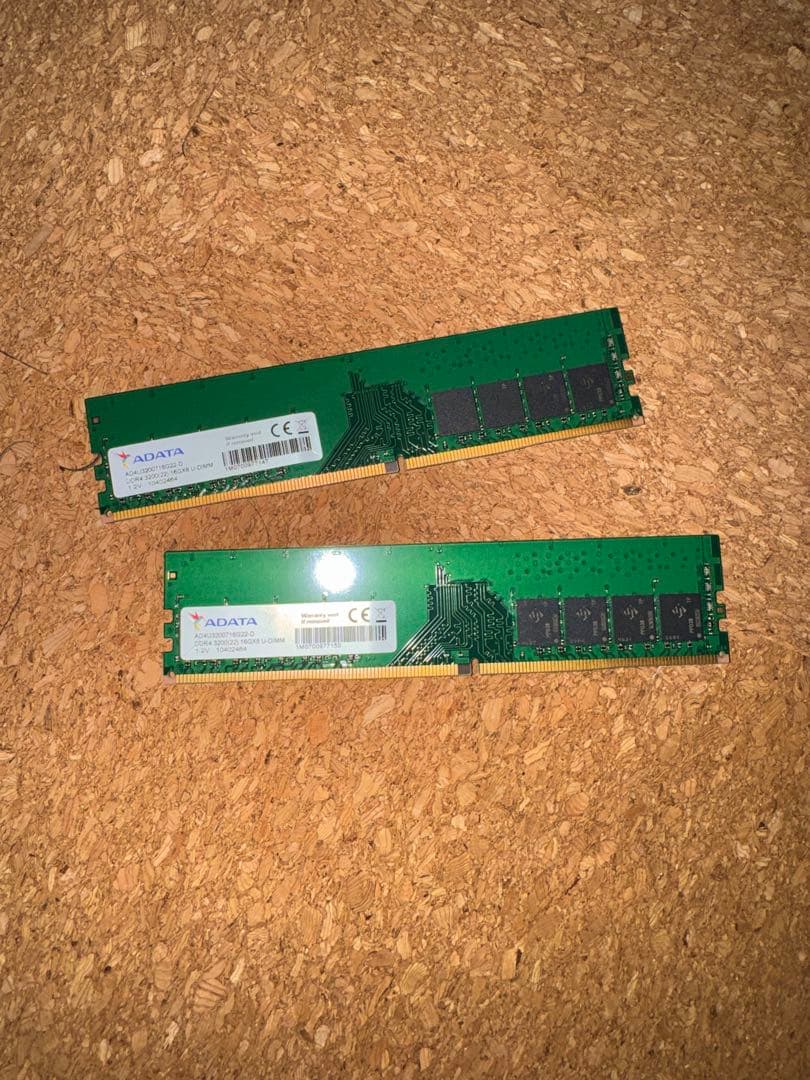 ADATA DDR4-3200 16GB✖️2（32GB）