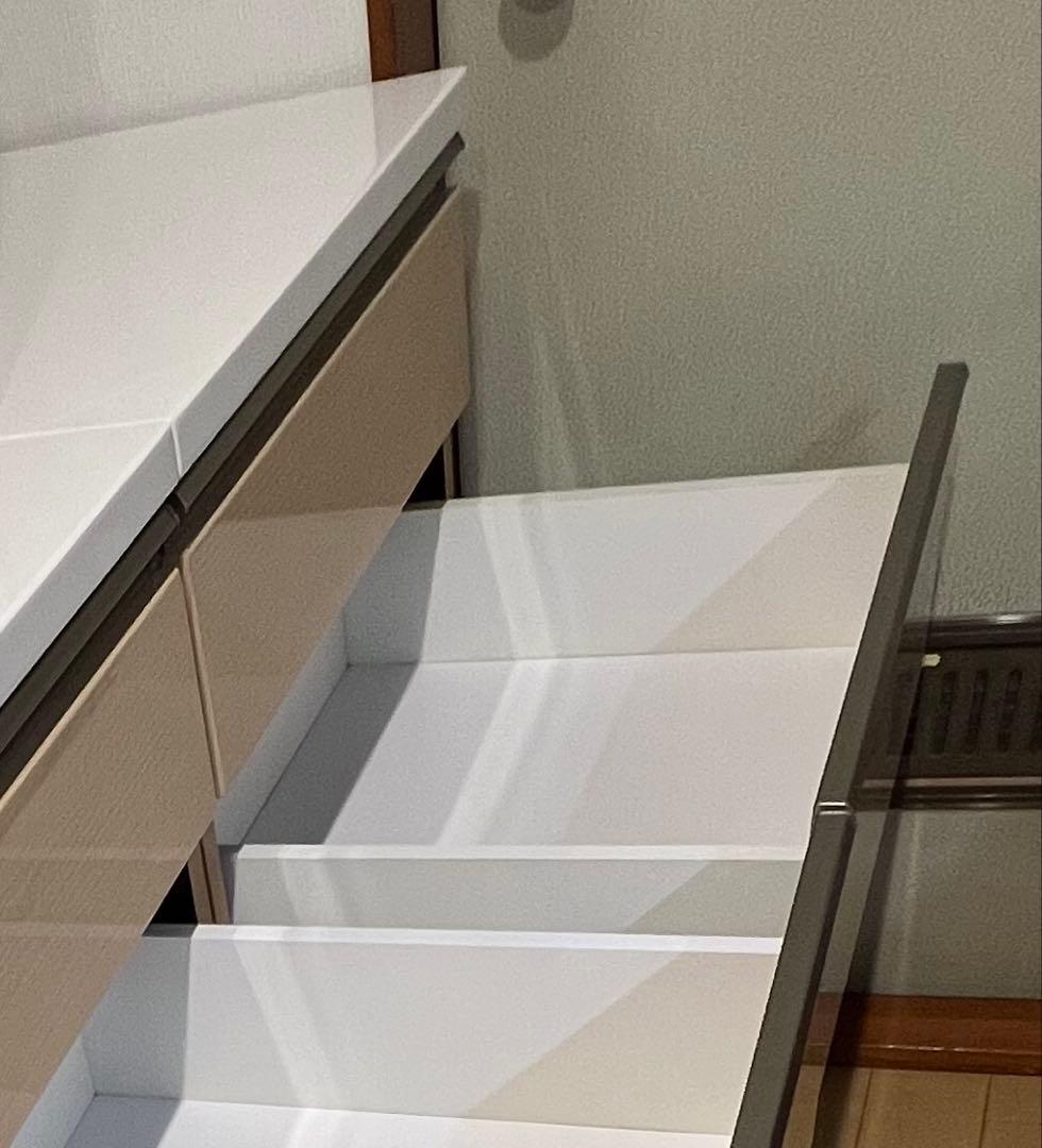 パンパカパーン！さん専用美品　ニトリ食器棚（カウンター）高さ85cm 幅60cm