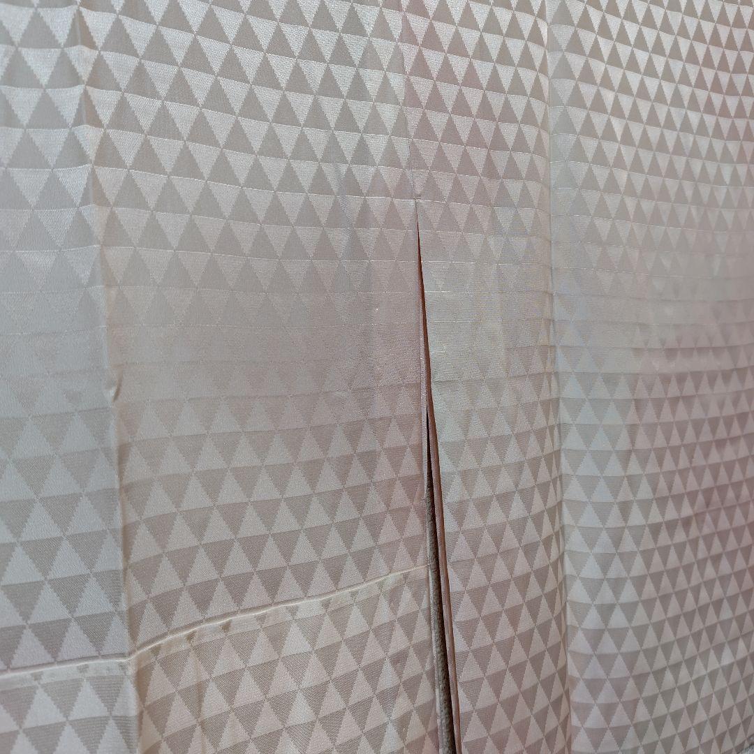 正絹長襦袢　ふるるん　洗える長襦袢　半衿付　鱗　衣紋抜　居敷当　冠婚葬祭　表示付