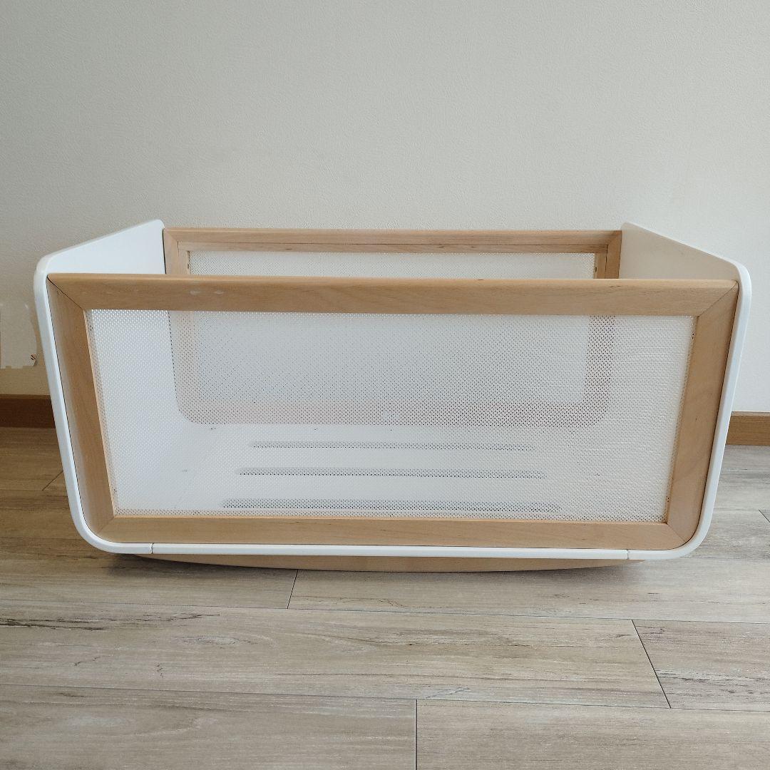 リリワゴンⅡ 大和屋 ベビーベット ゆりかご 新生児 取説付 おしゃれ