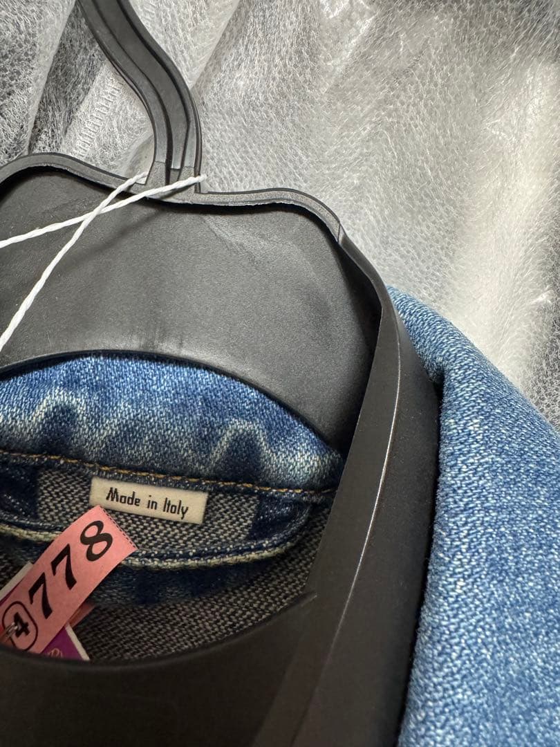 Gucci デニムジャケット クロップド丈