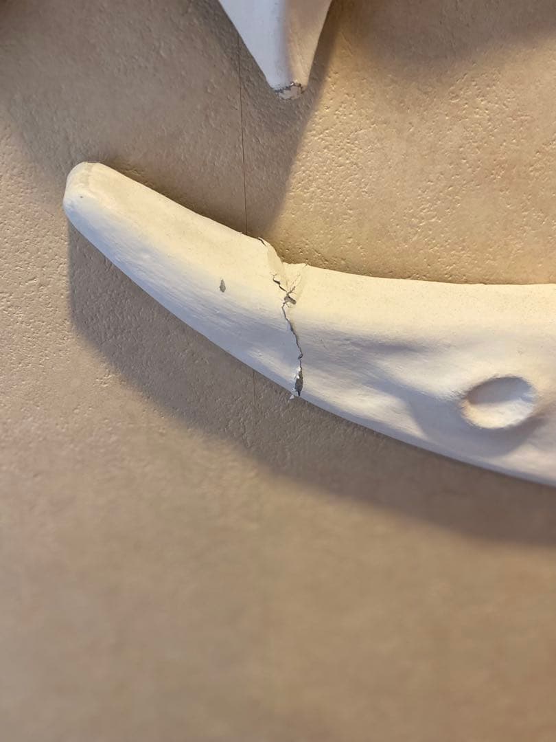 太陽と月の立体オブジェ ホワイト