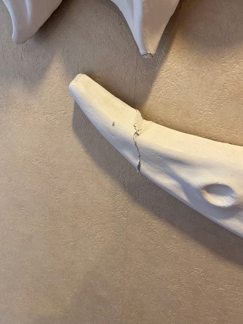 太陽と月の立体オブジェ ホワイト