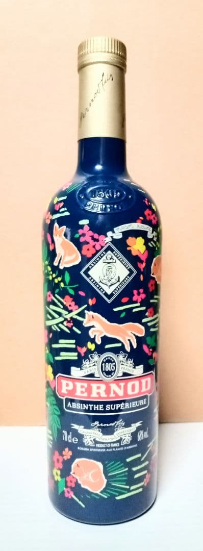 ☆Pernod ：ペルノ＊花園で酔って遊ぶキツネ＊希少アブサン酒 ：700 ml