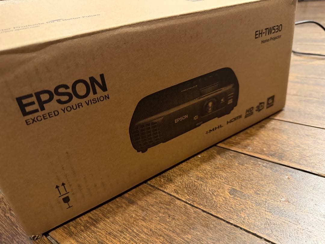 【箱付き】EPSON EH-TW530 プロジェクター本体