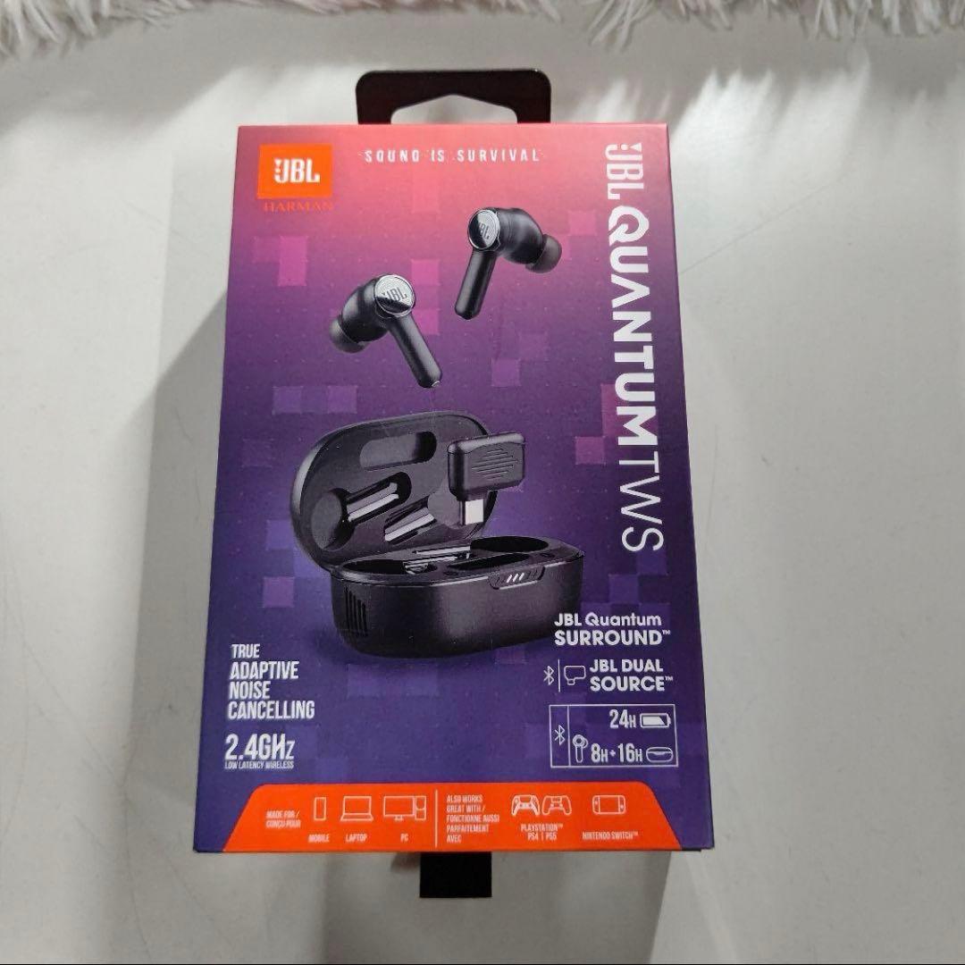 新品Q2996♡ JBL Quantum TWS BLKワイヤレスイヤフォン
