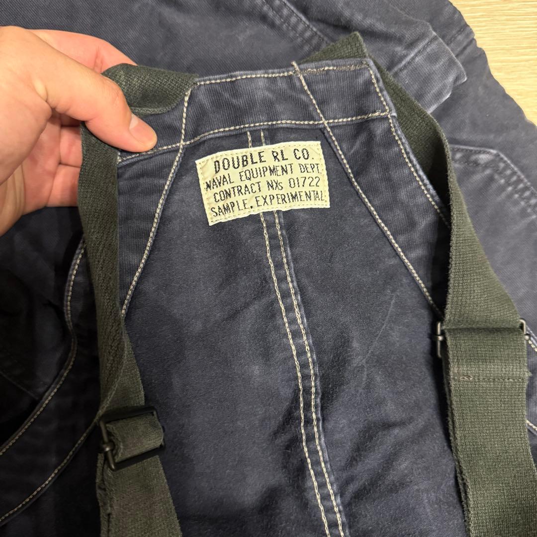 RRL ralph laurenジャングルクロスオーバーオール XLサイズ