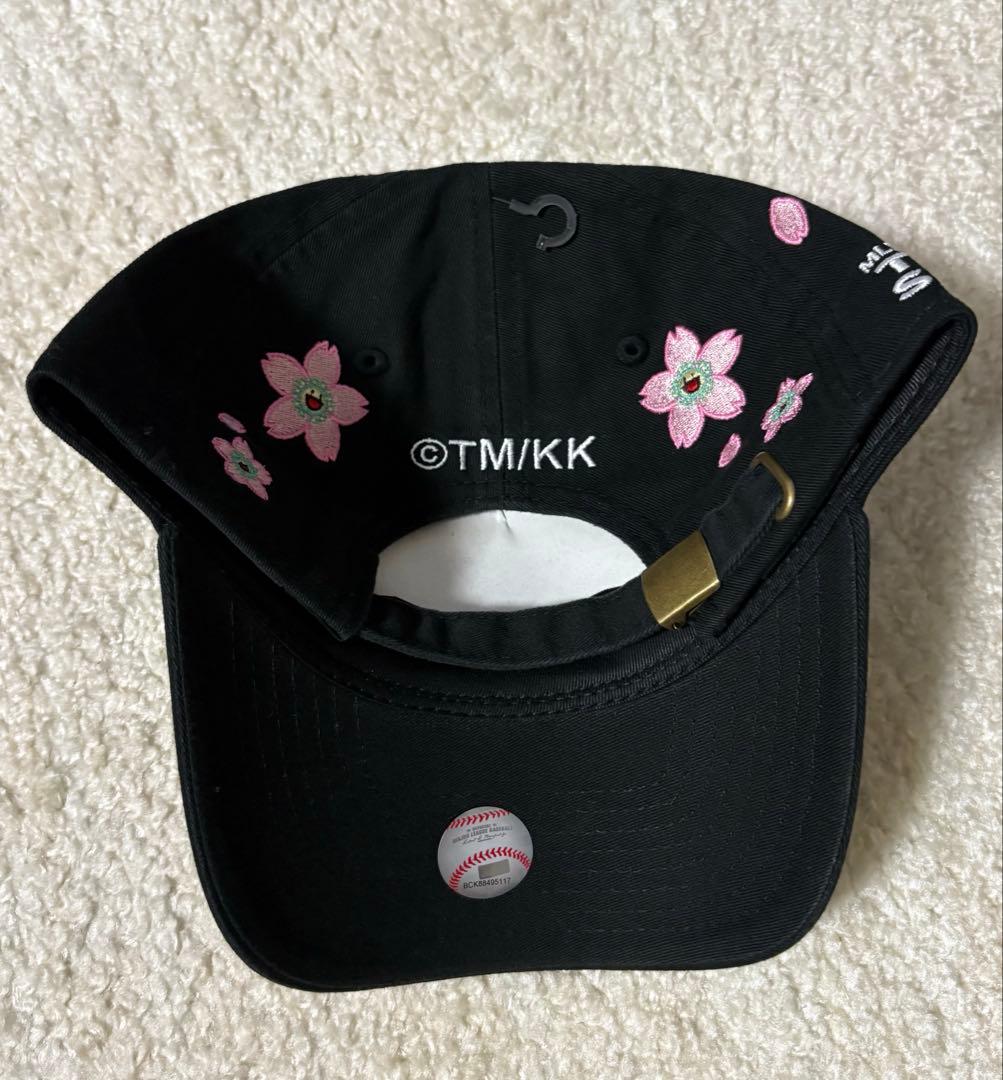 村上隆　ドジャース　キャップ　ブラック