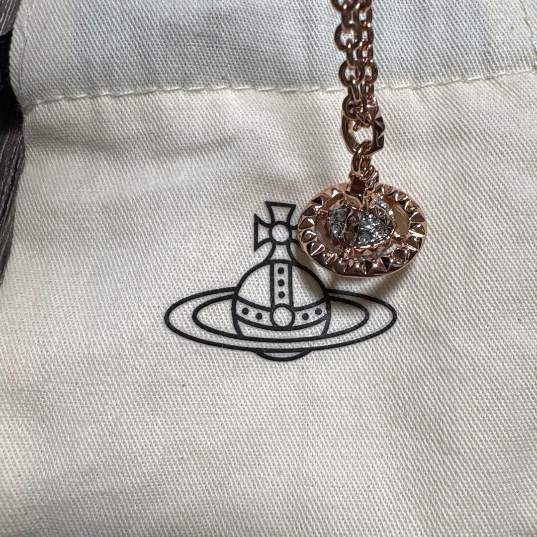 【正規品】Vivienne Westwood クリスタルペンダントネックレス