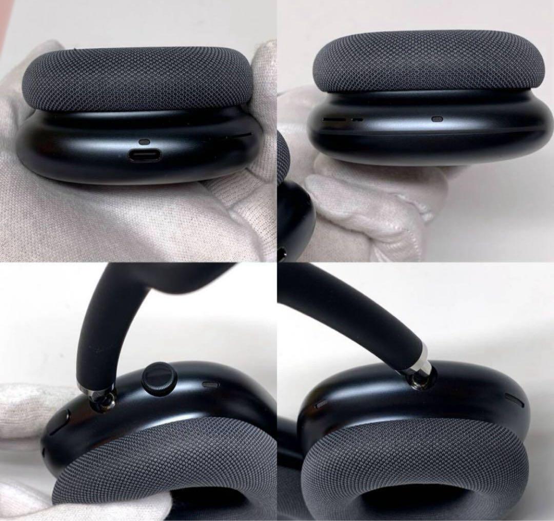 保証26年5月まで、AirPods Max 第2世代 ミッドナイト USB-C