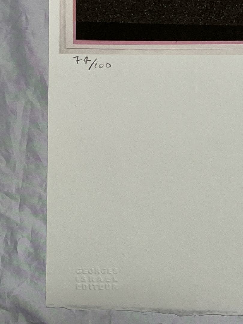 限定版リトグラフ74/100 アンディ・ウォーホル ミッキーマウス 【送料無料】