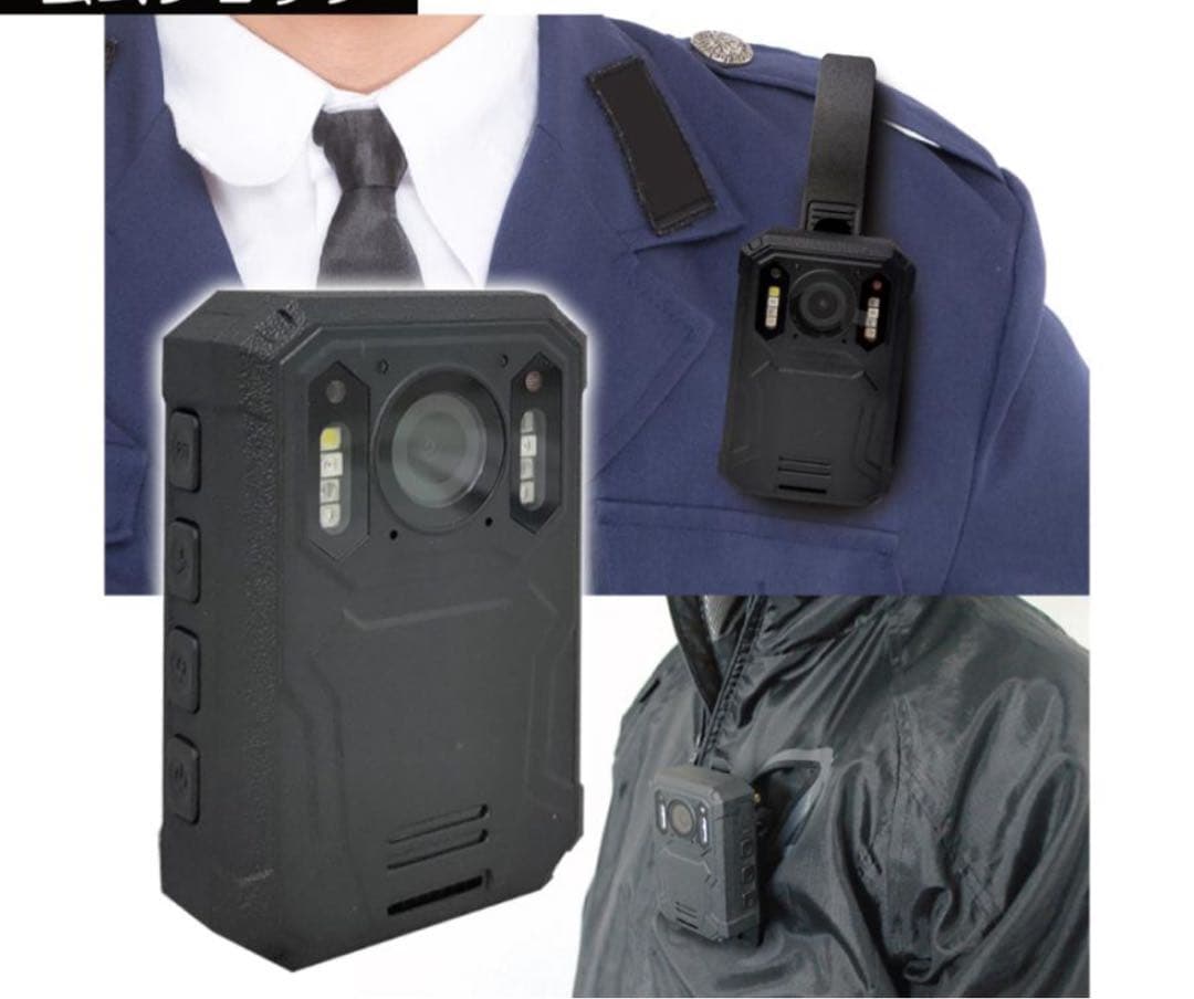 D-2224 現場監督 防水 ボディカメラ (内蔵リチウムバッテリー・128GB